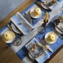 Nappes - Linge de table en lin rayé fait main par LinenMe - LINENME