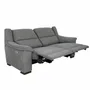 Sofas - 3 seater relax sofa in grey fabric - ANGEL CERDÁ