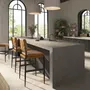 Tabourets - Tabouret en cuir marron - ANGEL CERDÁ