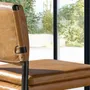 Tabourets - Tabouret en cuir marron - ANGEL CERDÁ