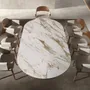 Chairs - Walnut and cream leatherette chair - ANGEL CERDÁ