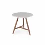 Lawn tables - Low dining bistro round table Faye - GOMMAIRE