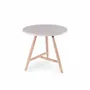Lawn tables - Low dining bistro round table Faye - GOMMAIRE