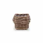 Decorative objects - Square basket Irving low - GOMMAIRE