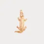 Jewelry - CLAP COCCO the crocodile GOLD brooch jewelry - CLAP PARIS