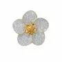 Bijoux - bijou broche CLAP SAKURA Glitter - fleur de cerisier paillettes - CLAP PARIS