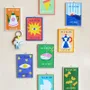 Autres décorations murales - Illustrations encadrées "Moi ce que j'aime" - MOI CE QUE J'AIME