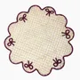 Platter and bowls - Bow Scalloped Placemat - CORO CORA