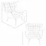 Fauteuils - Fauteuil Chester cuir marron foncé - ANGEL CERDÁ