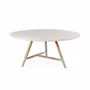 Lawn tables - Round table Faye XL - GOMMAIRE