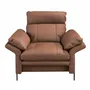 Fauteuils - Fauteuil en cuir marron - ANGEL CERDÁ