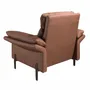 Fauteuils - Fauteuil en cuir marron - ANGEL CERDÁ