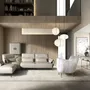 Armchairs - White long pile fabric armchair - ANGEL CERDÁ