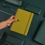Stationery - RECYCLED LEATHER NOTEBOOK - VACAVALIENTE