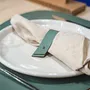 Placemats - RECYCLED LEATHER PLACEMAT - VACAVALIENTE