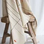 Throw blankets - NAGA PLAID COLLECTION HAND-WOVEN HIMALAYAN MERINO WOOL - MILLE ET CLAIRE