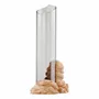 Vases - CATHARSIS, Sculptural Statement Vase for flowers in glass and stone - COKI