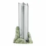 Vases - CATHARSIS, Sculptural Statement Vase for flowers in glass and stone - COKI