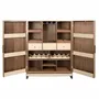 Sideboards - High sideboard leather, walnut and polished steel - ANGEL CERDÁ
