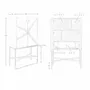 Sideboards - High sideboard leather, walnut and black steel - ANGEL CERDÁ