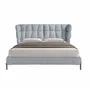 Lits - Lit en tissu gris-bleu clair - ANGEL CERDÁ