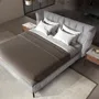 Lits - Lit en tissu gris-bleu clair - ANGEL CERDÁ