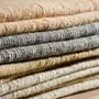 Fabric cushions - SEMA COLLECTION CUSHIONS & BLANKETS IN NETTLE FIBERS - MILLE ET CLAIRE