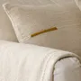 Fabric cushions - SEMA COLLECTION CUSHIONS & BLANKETS IN NETTLE FIBERS - MILLE ET CLAIRE