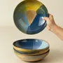 Everyday plates - Corals Collection - Dinner Plates - GiftSet 4 Uni. - TERRAFINA STONEWARE