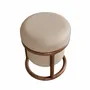 Bancs - Pouf en simili cuir vison - ANGEL CERDÁ