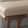 Bancs - Banc en simili cuir vison - ANGEL CERDÁ