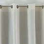Curtains and window coverings - LINO Wide Width Sheer Curtain - Natural Collar - Grommet Panel - IPC DECO DELL'ARTE