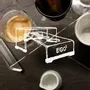 Tea and coffee accessories - Dual tray set for 8 coffee cups or glasses - Missorium Duo - EGOUNDESIGN