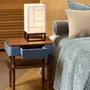 Night tables - SIGNATURE lacquered solid walnut bedside table - CFOC