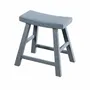 Tabourets - Tabouret en bois de peuplier et tissu MING - CFOC