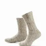 Socks - Socks - Originals, SleepWell, medium, beige wool, sleep well taupe, 42-46 - SOXS.CO