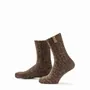 Socks - Socks - Originals, medium, brown wool, dachshund, 37-41 - SOXS.CO