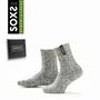 Chaussettes - Chaussettes - Originals, durable, moyen, laine grise, black onyx, 42-46, sac d'expédition - SOXS.CO