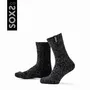 Socks - Socks - Originals, medium, dark grey wool, silver star, 37-41 - SOXS.CO