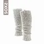 Socks - Originals, arm warmers, grey wool, glacier grey, one size - SOXS.CO