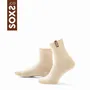 Socks - Socks - FineWool, medium, beige wool, dolce lana, 37-41 - SOXS.CO