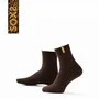 Chaussettes - Chaussettes - FineWool, moyenne, laine beige, pantera oro, 37-41 - SOXS.CO