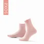 Socks - FineWool, medium, blush pink wool, opal rose, 37-41 - SOXS.CO