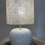 Decorative objects - Sandstone table lamp - LES POTERIES DE SWANE