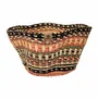 Poubelles pour salle de bain - Panier Sitso Wave petit | Panier de rangement | Sculptur | rouge brun - SOLOKO