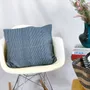 Fabric cushions - Cushion Cover Handwoven | Ability blue, turquoise - SOLOKO