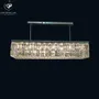 Hanging lights - 1309 Modern Rectangular Chandelier - CRISTALUX  LIGHTING DESIGN