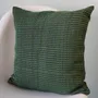 Coussins textile - Housse de coussin tissée à la main | Ability vert, turquoise - SOLOKO