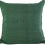 Coussins textile - Housse de coussin tissée à la main | Ability vert, turquoise - SOLOKO