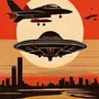 Poster - Avião e UFO - VANTOUR LDA